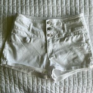 White Refuge Shorts